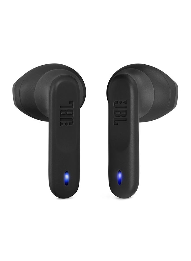 JBL Wave Flex True Wireless Earbuds, Deep Base Sound, Comfortable Fit, 32H Battery, Smart Ambient + Talkthru, Hands-Free Call, Voiceaware, Water And Dust Resistant Black - Image 3