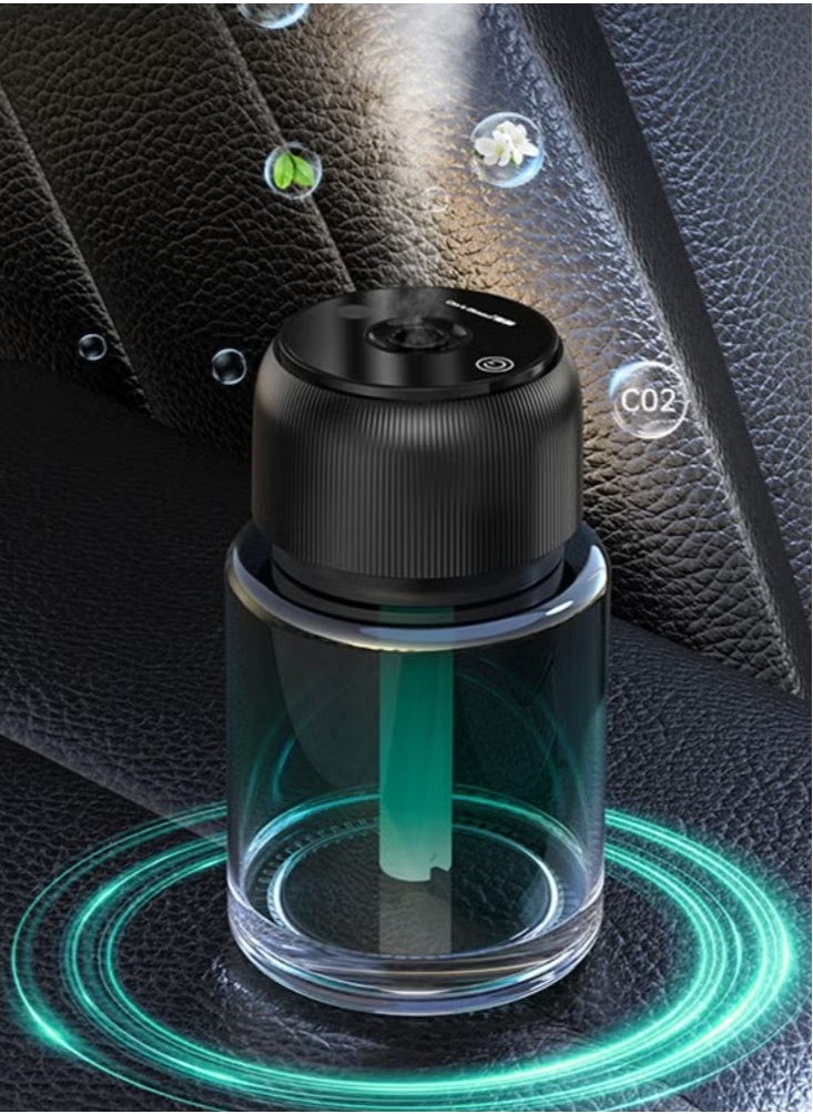 JAJEEK - Car Fragrance Essential Oil Humidifier Diffuser – Portable Aromatherapy Diffuser for Car, Home, Office, and Bedroom – Mini, USB Powered, Compact Design, Air Freshener with Essential Oil for Relaxation and Fresh Air - Image 1