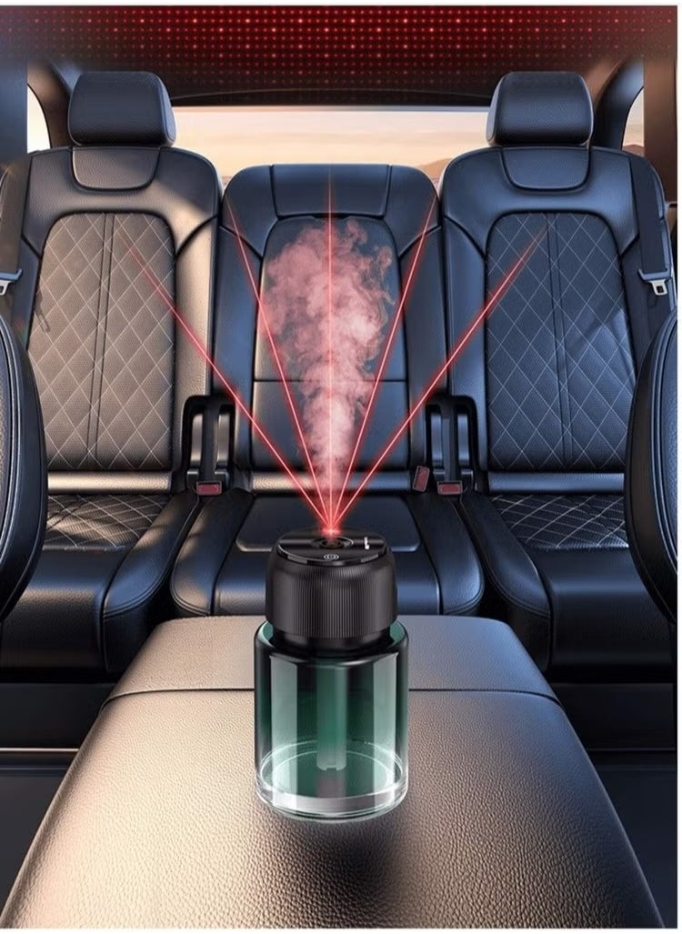 JAJEEK - Car Fragrance Essential Oil Humidifier Diffuser – Portable Aromatherapy Diffuser for Car, Home, Office, and Bedroom – Mini, USB Powered, Compact Design, Air Freshener with Essential Oil for Relaxation and Fresh Air - Image 1