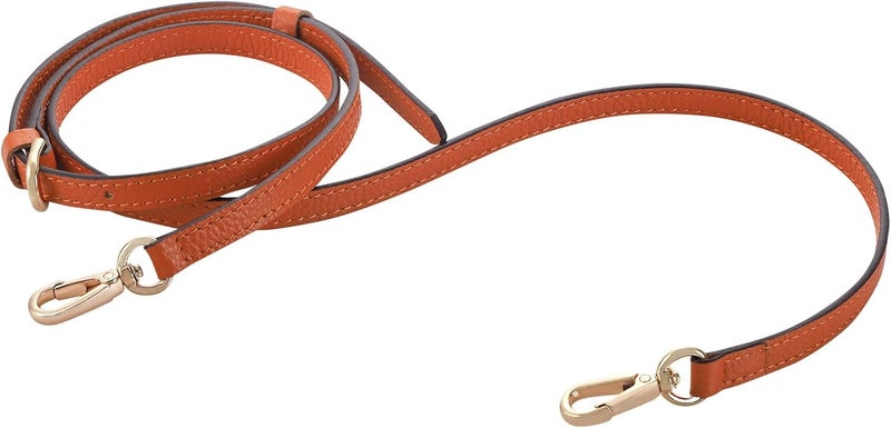 Live Up Full Grain Purse Strap Genuine Leather Replacement for Cross Body Bag Handbags - Image 1