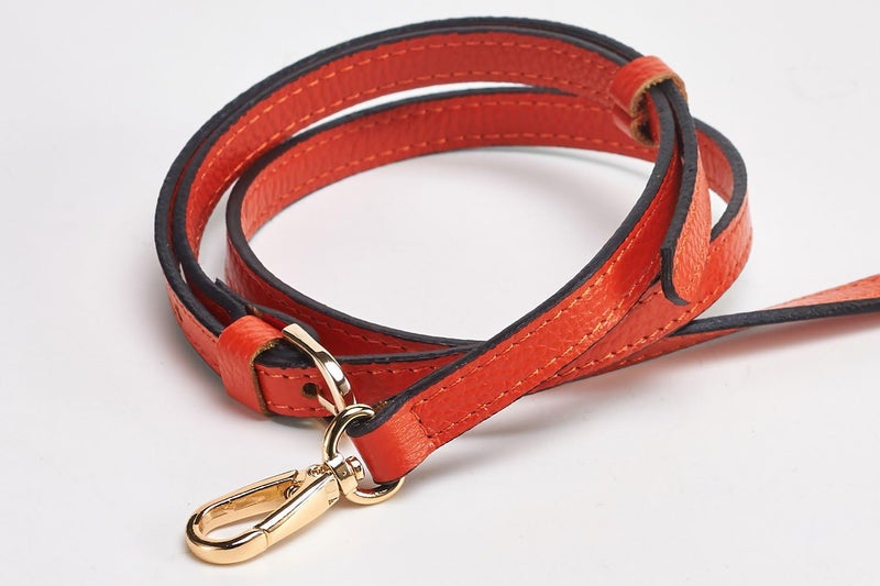 Live Up Full Grain Purse Strap Genuine Leather Replacement for Cross Body Bag Handbags - Image 2