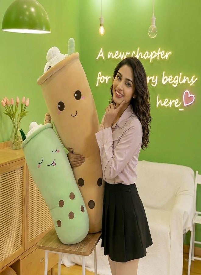 TechMax Solution Long Snuggle Bubble Tea Plush Animal Soft Body Pillow Decoration - Image 3