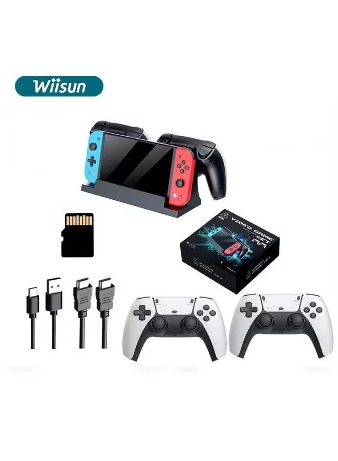ELTRAZONE M20 Pro Portable Video Game Console with 7 Inch HD Screen and Dual Controllers - Image 2