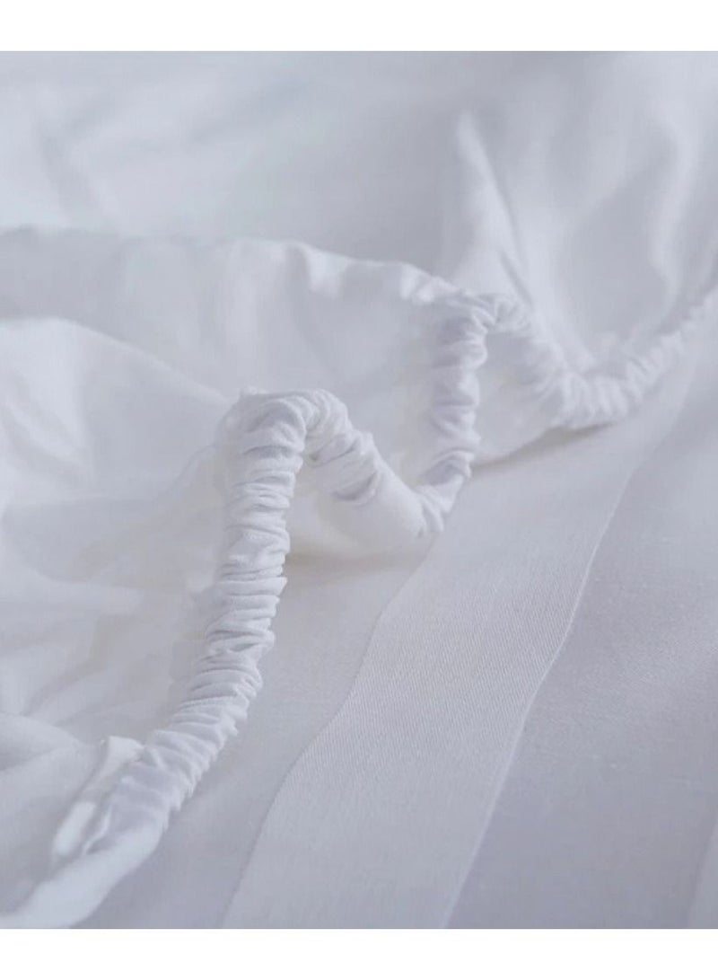 Hotel fitted sheet, size 150×200, height 30 cm - Image 3
