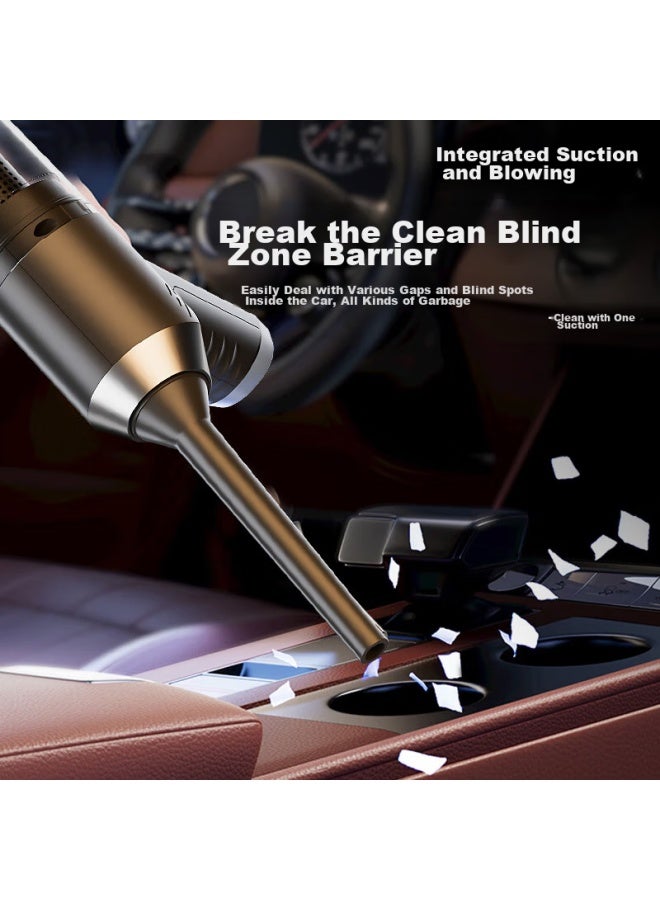Yangzi Car Vacuum Cleaner, Powerful Suction, Cordless Handheld, For Car And Home Use, Mini Portable, High-power Car Vacuum Cleaner - Image 3