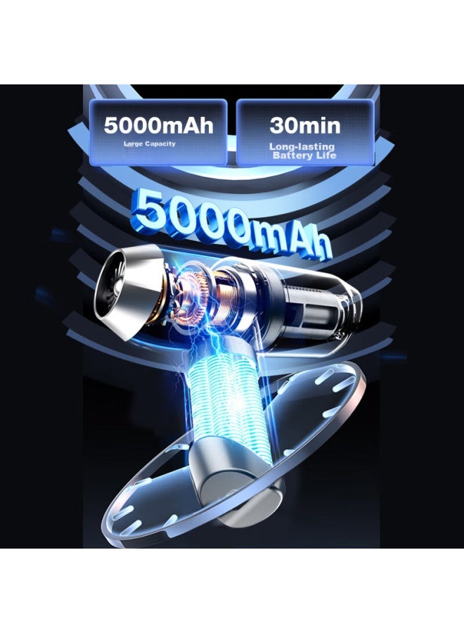Yangzi Car Vacuum Cleaner, Powerful Suction, Cordless Handheld, For Car And Home Use, Mini Portable, High-power Car Vacuum Cleaner - Image 4