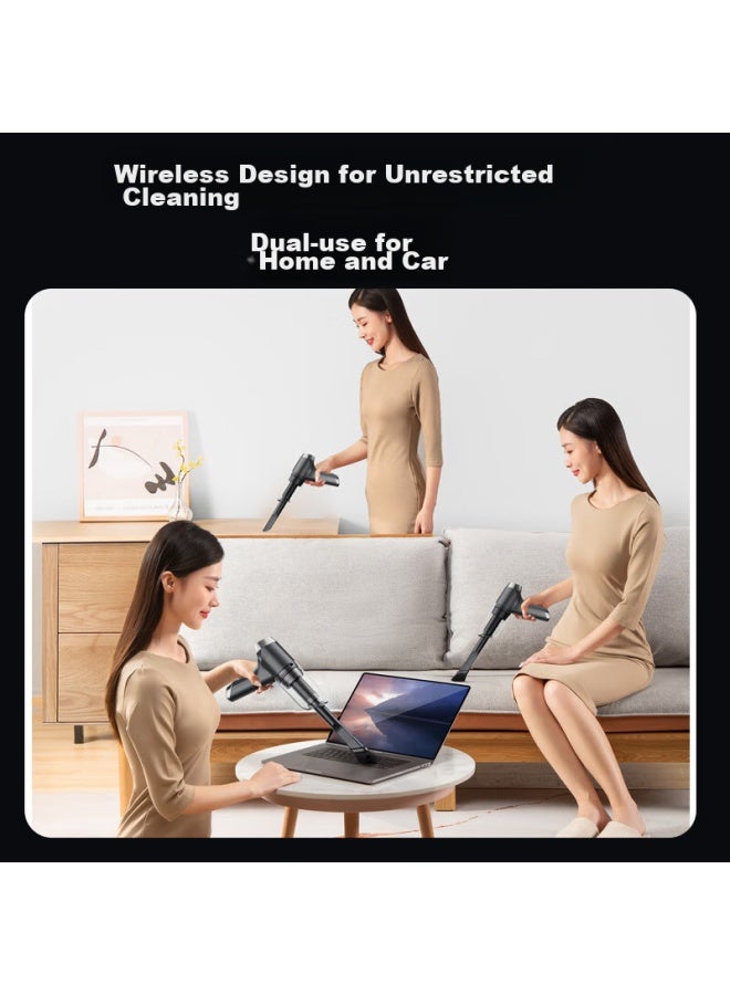 Yangzi Car Vacuum Cleaner, Powerful Suction, Cordless Handheld, For Car And Home Use, Mini Portable, High-power Car Vacuum Cleaner - Image 5