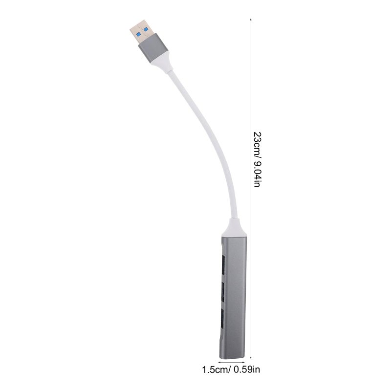محول USB مضغوط متعدد المنافذ للكمبيوتر المحمول مع توافق واسع - Image 3