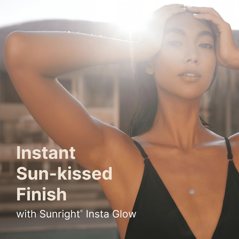 Nu Skin Sunright Insta Glow Self Tanner Gel | Natural Summer Tan for Face & Body | Beauty & Skin Care | Vitamin E & Avocado Oil | Natural Body Bronzer with DHA & Amino Acids | 4.2 oz | 1 Pack - Image 4