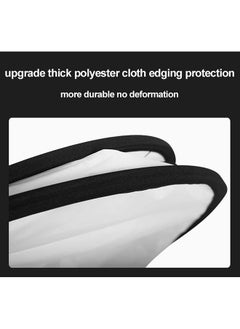 Selens Soft White Diffuser Foldable Light Diffuser Light Diffusion Panel with Carry Bag, Diffuser Fabric Light Modifier for ​TV Production Video Studio Photography Interview Portrait Shots -31x47in…  - Image 3