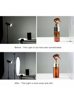 Selens Soft White Diffuser Foldable Light Diffuser Light Diffusion Panel with Carry Bag, Diffuser Fabric Light Modifier for ​TV Production Video Studio Photography Interview Portrait Shots -31x47in…  - Image 5