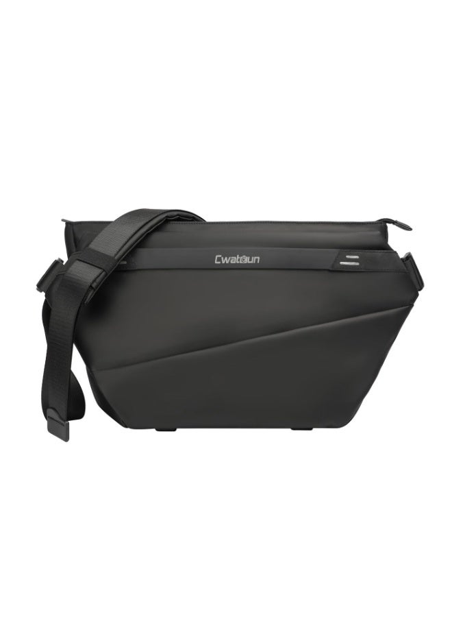 Cwatcun Casual Camera Bag Waterproof Camera Sling Bag 6L Large Capacity Photography Shoulder Bag with Detachable Divider Replacement for Sony Nikon Mirrorless Cameras - Image 1