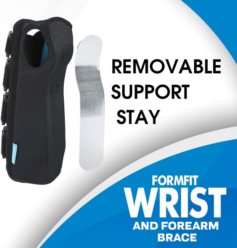 Ossur Formfit Wrist  Forearm Brace for Tendonitis Carpel Tunnel Post Cast Healing and Soft Tissue Injuries  Wrist Immobilization Breathable Material Custom Fit  10 Version Left XLarge - Image 5