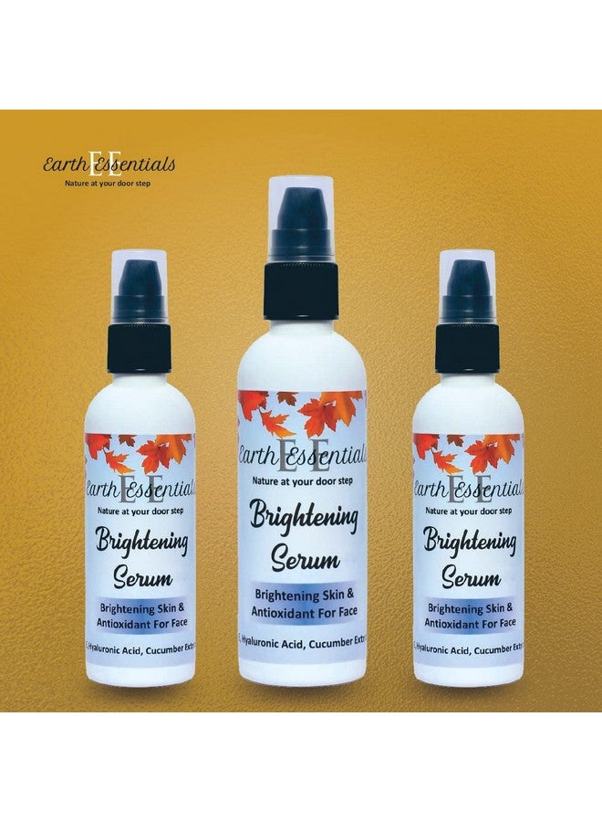 Earth Essentials Face Serum Anti Aging Serum with Hyaluronic Acid, Vitamin E, and Cucumber extract(rich in Vitamin C)-, Hydrating & Brightening Serum for Dark Spots, Fine Lines and Wrinkles 30ml) - Image 2