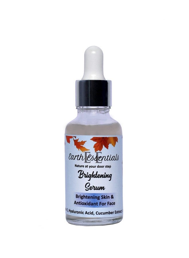 Earth Essentials Face Serum Anti Aging Serum with Hyaluronic Acid, Vitamin E, and Cucumber extract(rich in Vitamin C)-, Hydrating & Brightening Serum for Dark Spots, Fine Lines and Wrinkles 30ml) - Image 1