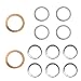GolTHd 12PCS Transfer and Differential Case Drain Plug Crush Gasket Kit 1215710010 9043024003 90430A0003 Comptaible with Toy0ta 4Runner Land Cruiser Sequoia ES350 RC300 - Image 2