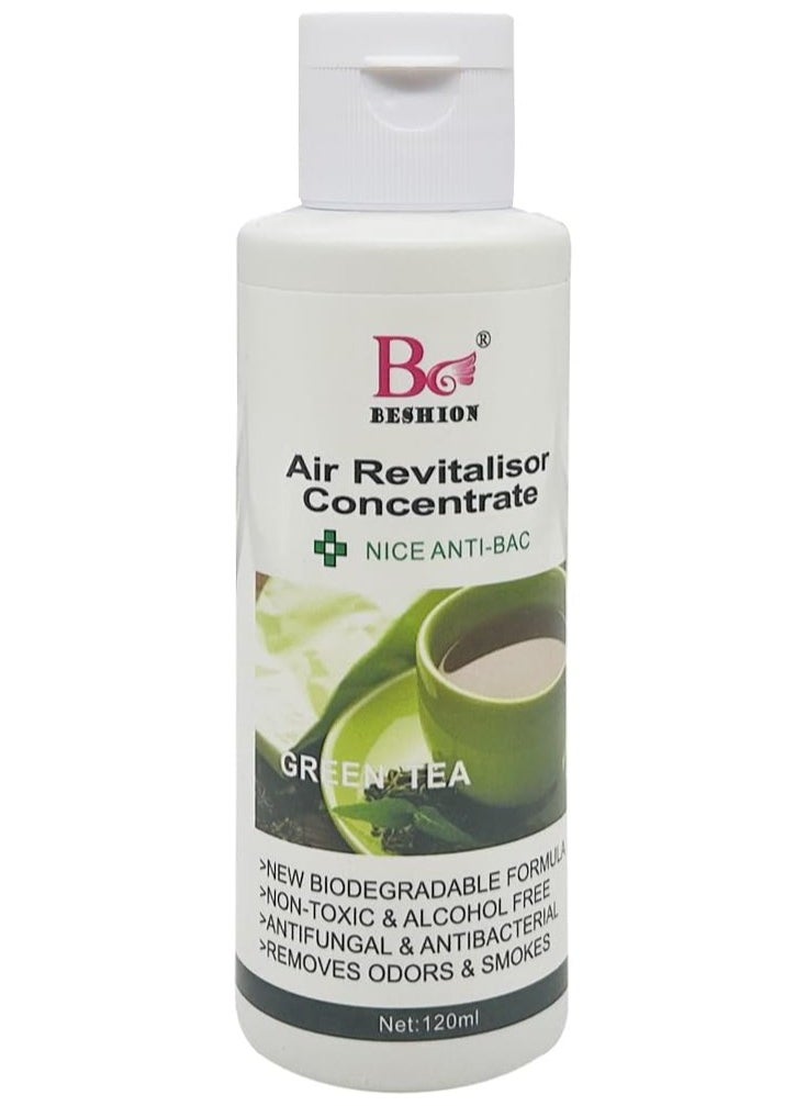 Generic Green Tea 120ML - Beshion Air Revitalisor Concentrate Water-Soluble Drops For Humidifier  - Image 1