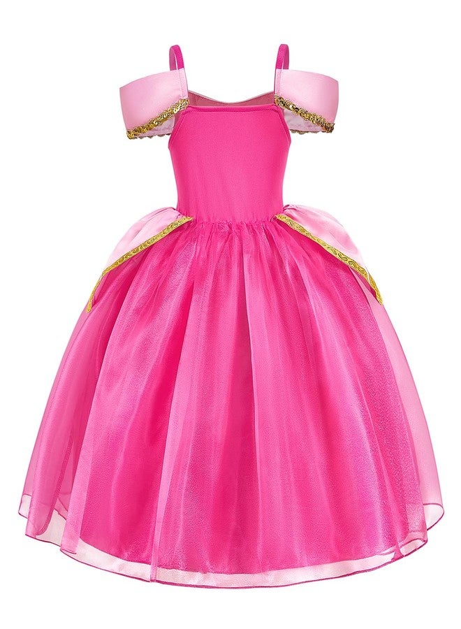 Axaxa Aurora Costume for Girls Princess Aurora Dress with Accessories for 3 years - Image 2