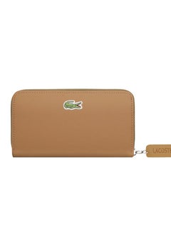 Lacoste Women Petit Pique 12 Card Zip Wallet |NF2900PO| Black 000 main image 1