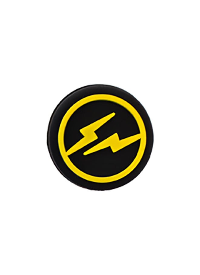 Generic Suitable For Playstation Portal Rocker Cap Pikachu Silicone Non-slip Gaming Rocker Protective Cap-Product Color:Black And Yellow Lightning  - Image 1