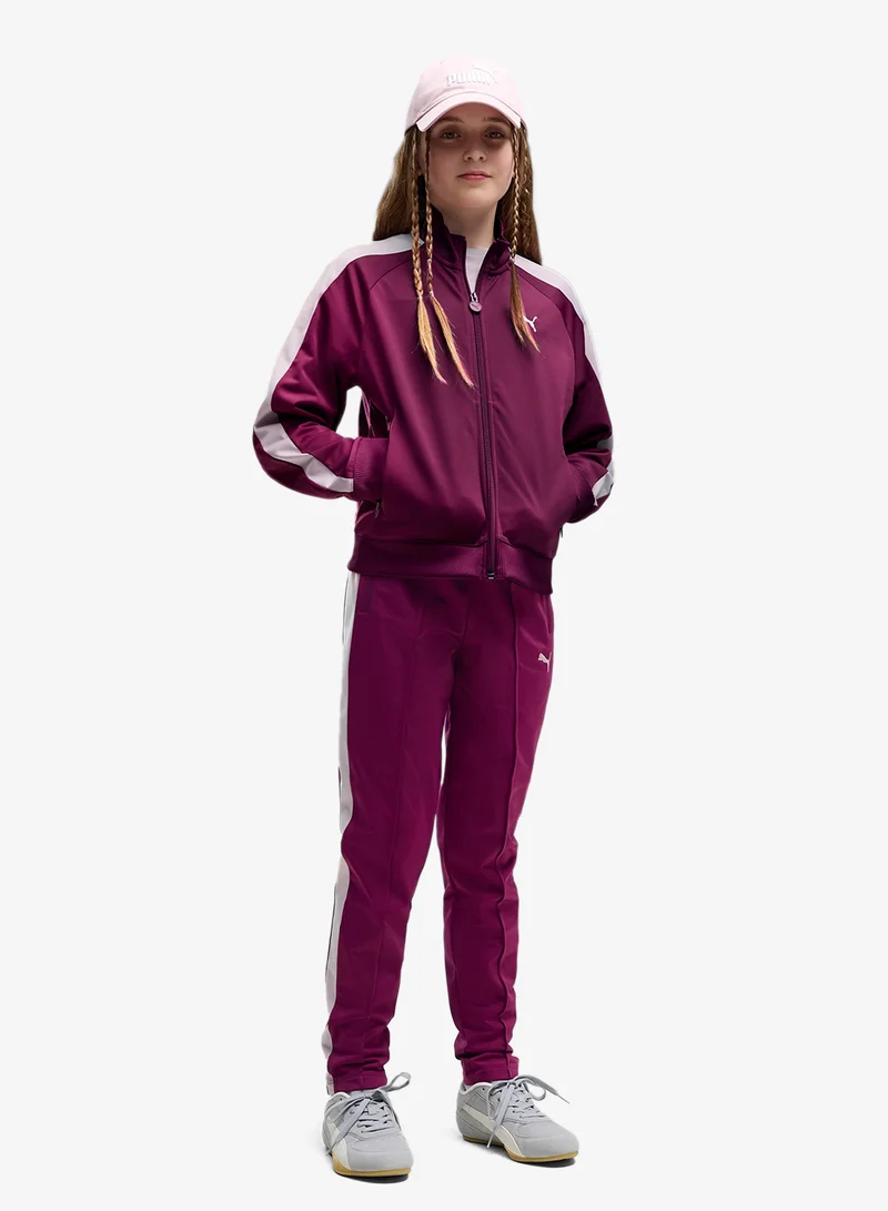 Puma Fuchsia Glow Youth T7 Always On Track Jacket for Women | Best Price UAE