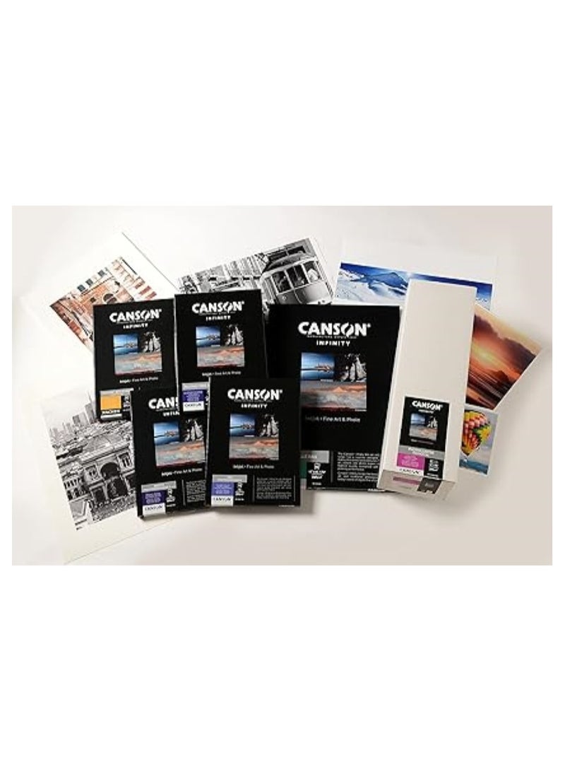 كانسون إنفينيتي أقواس 88 للفنون الجميلة الرقمية مقاس A4 10 ورقات - Image 3