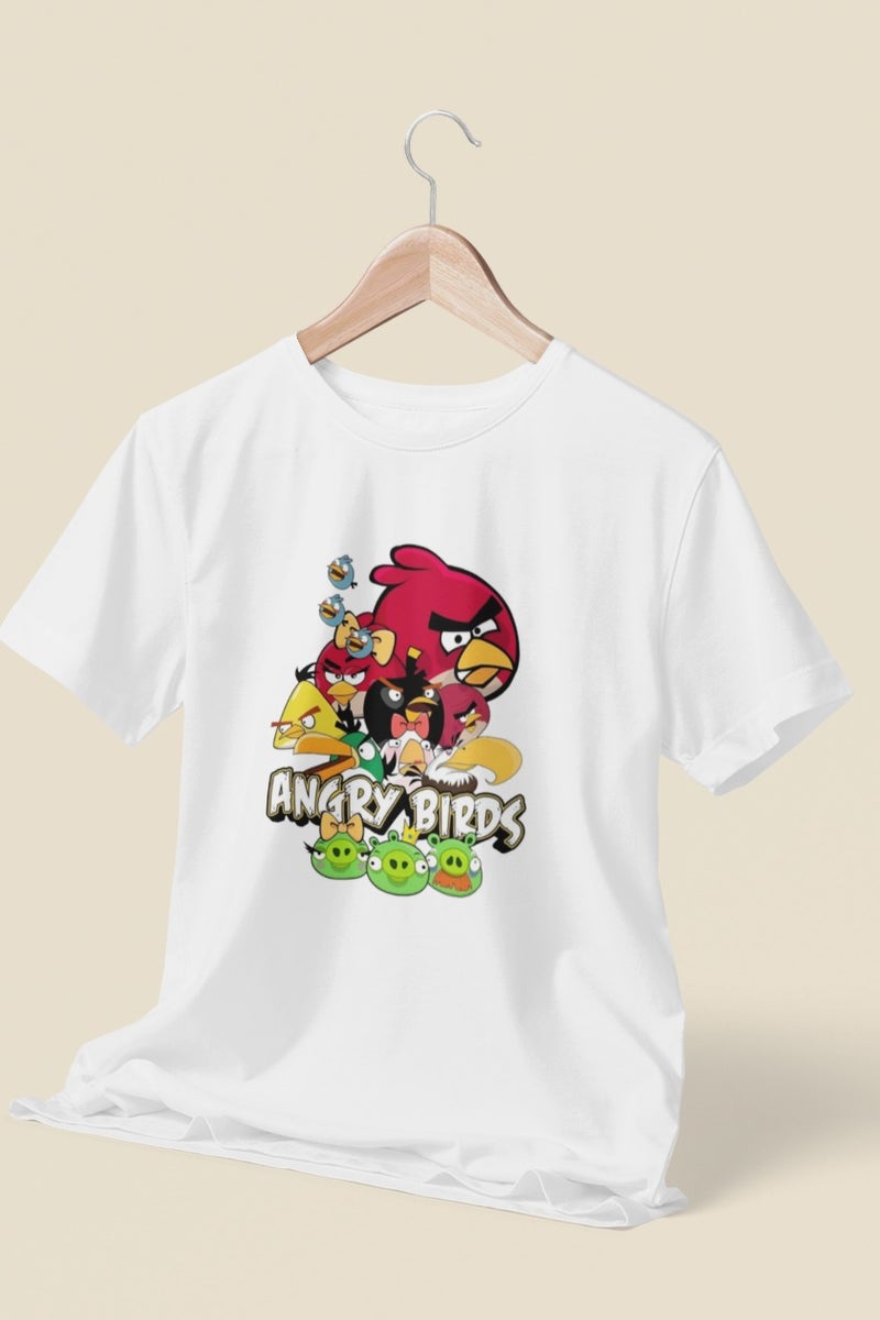 ZOOM Comfortable Angry Birds T-Shirt for Kids