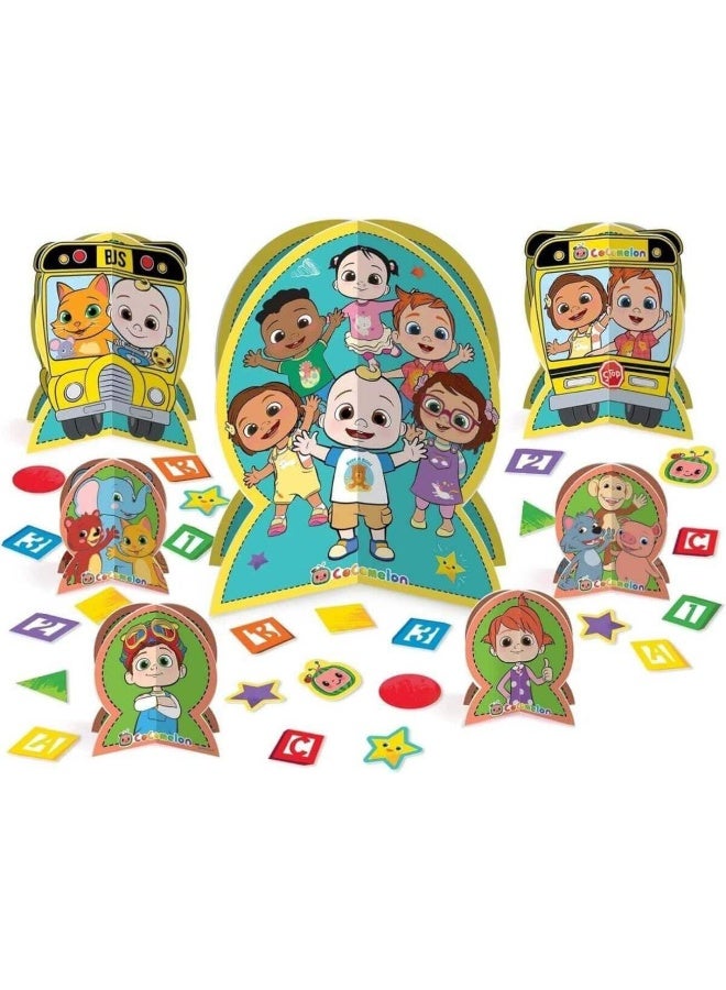 Amscan طقم تزيين طاولة مركزية من كوكوميلون