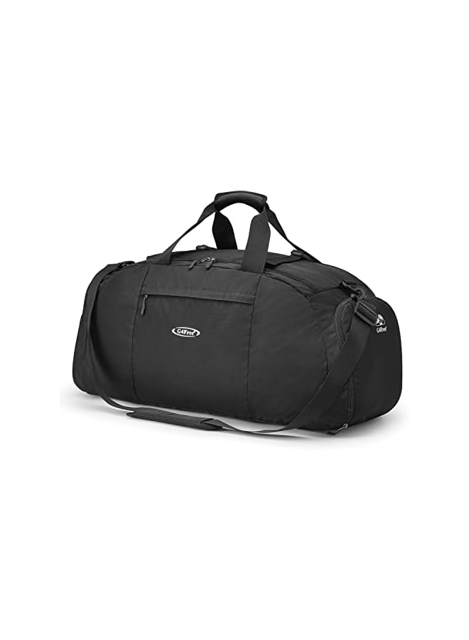 G4Free 40L/70L 3-Ways Sport Duffle Bag Backpack Gym Travel Weekender Overnight For Men Women With Shoe Compartment Waterproof Foldable Nylon - Image 2