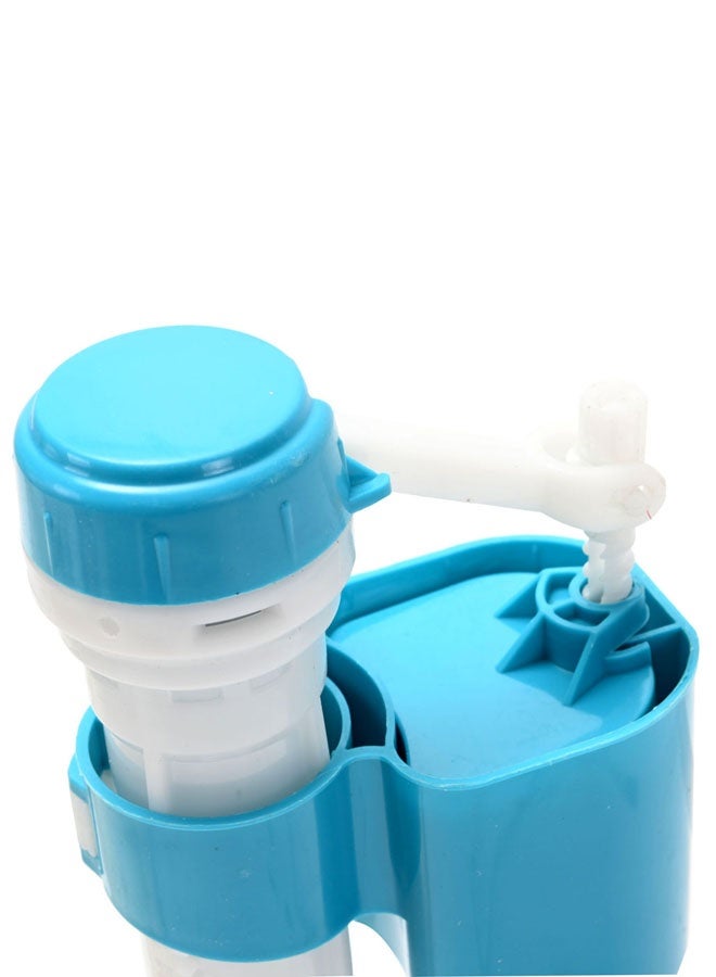 LAWAZIM Toilet Fill Valve - Adjustable Height Bottom Inlet Cistern Valve Replacement, Silent Water Saving Easy to Install Repair Kit with Rubber Sealing Gasket & Refill Tube for Toilet Tanks - Green - Image 3