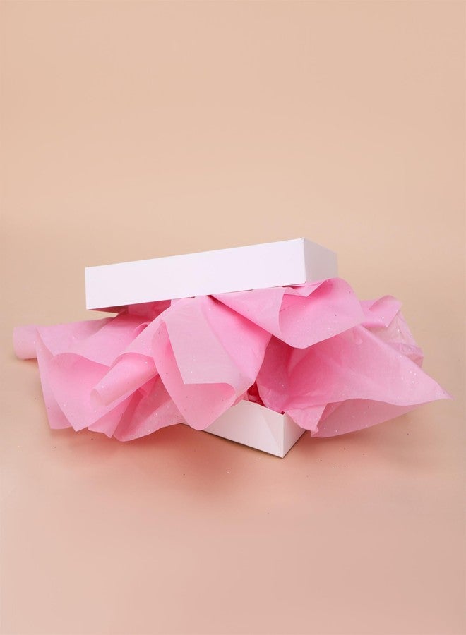 SUNCOLOR 120 Sheets 20"x14" Pink Tissue Paper for Gift Bags Packaging Glitter Art Tissue Paper for Crafts - Image 2