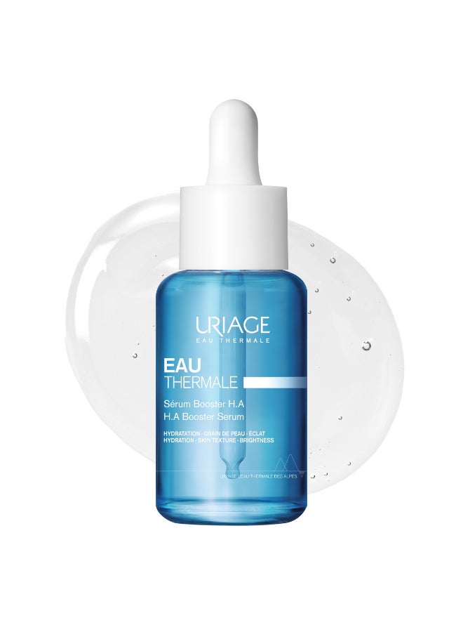 Uriage Face Hydration Booster Serum Hyaluronic Acid And Alpine Thermal Water | For Visibly Plumped And Dewy Skin - Image 1