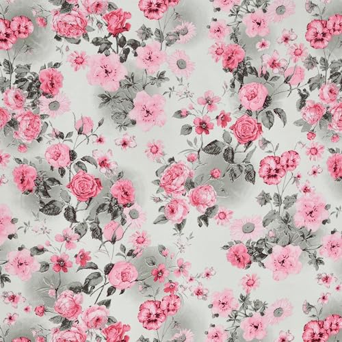 Dreamscape Microfiber Wrinkle & Fade Resistant Double Bedsheet with 2 Pillow Covers (Size 87 x 94 inches, 140TC, Colour - Pink) - Image 5