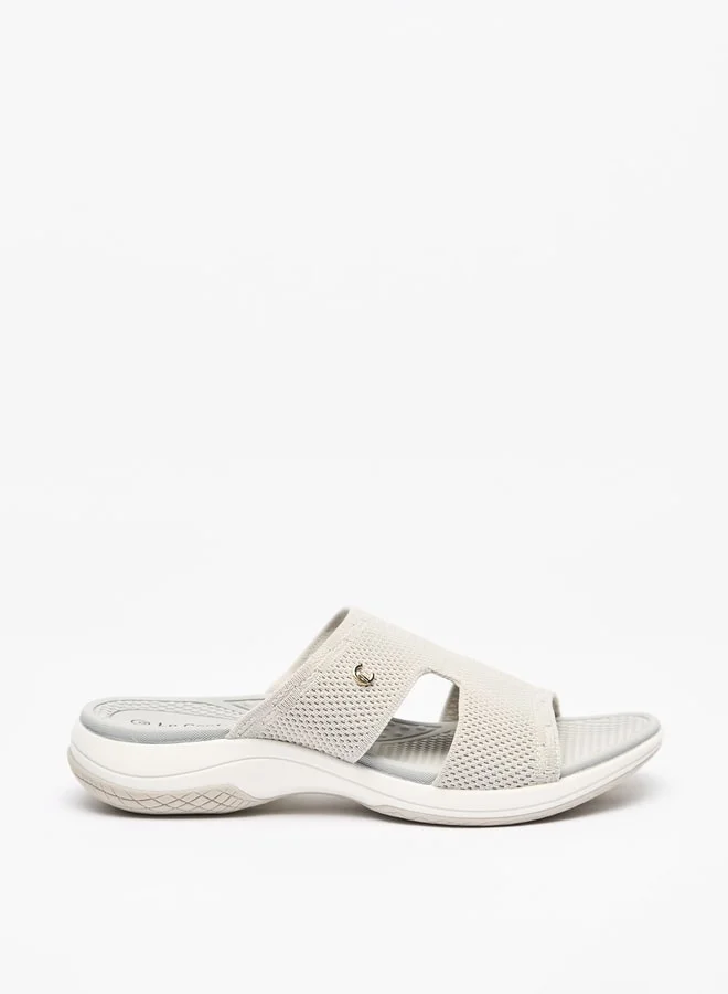 Le Confort Women Textured Slip-On Sandals