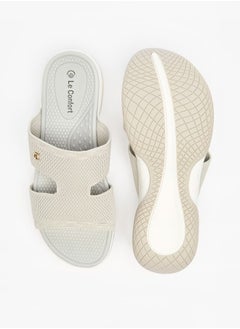 Le Confort Women Textured Slip-On Sandals  - Image 4