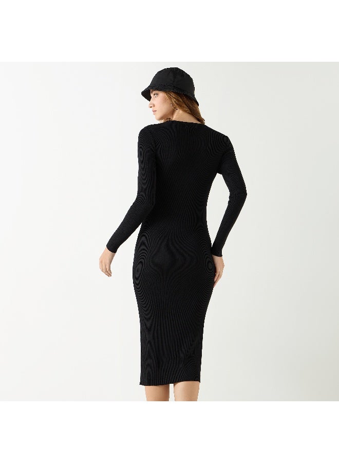 2Xtremz Abstract Knit Dress  - Image 4