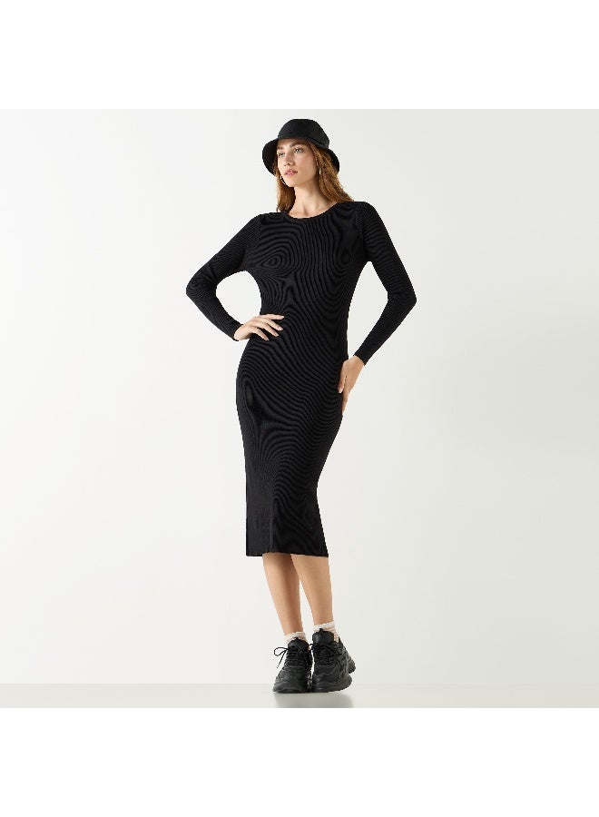 2Xtremz Abstract Knit Dress  - Image 1