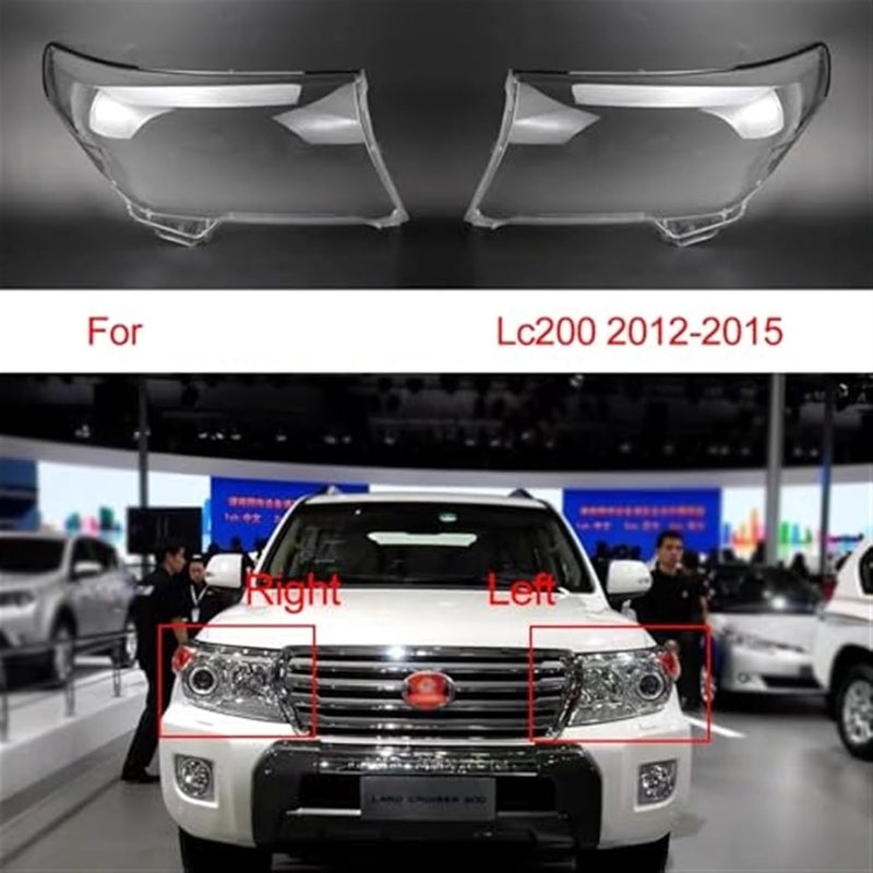 Yurefax غطاء مصباح أمامي يوريفكس لتويوتا لاند كروزر LC200 - Image 3