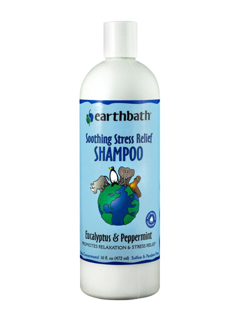 earthbath Soothing Stress Relief Shampoo Eucalyptus And Peppermint - Image 1