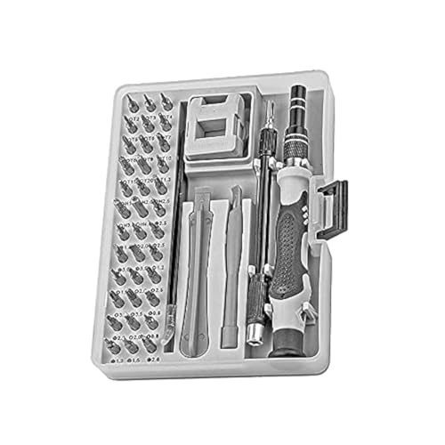 Divinext 45 In 1 Screwdrivers Set Opening Repair Tools Kit For all kind of use | 15.3 X 11.3 X 3.4 CM, Silver - Image 1