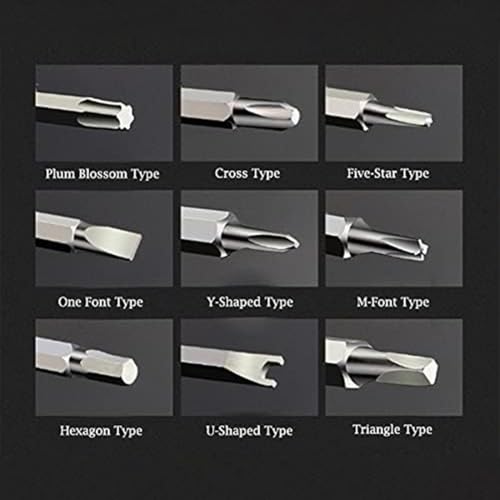 Divinext 45 In 1 Screwdrivers Set Opening Repair Tools Kit For all kind of use | 15.3 X 11.3 X 3.4 CM, Silver - Image 2