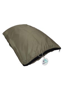 Padmansh Padmansh Breathable Waterproof Dustproof and Hypoallergenic Pillow Protector Protects Against Dust Mites and Allergens Size 18 X 27 Inches Brown  - Image 5