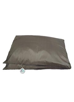 Padmansh Padmansh Breathable Waterproof Dustproof and Hypoallergenic Pillow Protector Protects Against Dust Mites and Allergens Size 18 X 27 Inches Brown  - Image 1