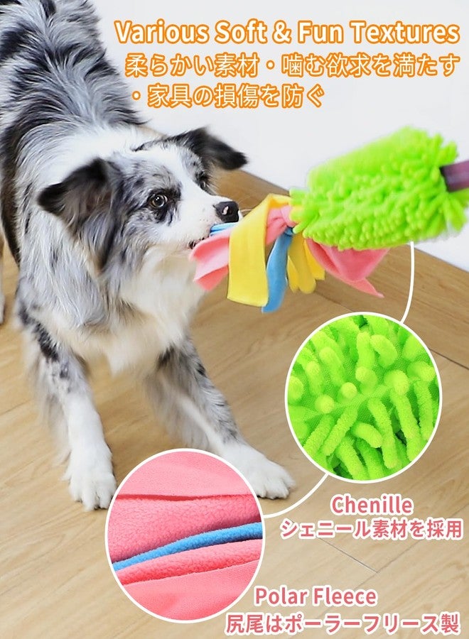 SCHITEC Tug Toy for Dogs, [2 Pack] Bungee Tug of War Squeaky Rope Toys for Exercise & Interactive Play Games, Puppy Training Pull Toy for Small Medium Large Dog - Image 5