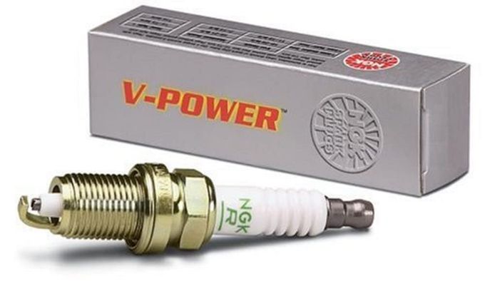 NGK (2851) GR5 V-Power Spark Plug, Pack of 1 - Image 4