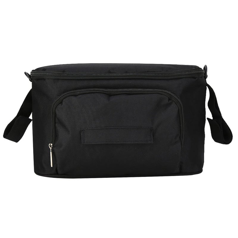 Baby Stroller Organizer: Oxford Fabric Waterproof Hanging Bag - Non-Slip Buckle Ultra-Large Capacity Storage Bag for Baby Stroller Travel & Daily Use - Image 4