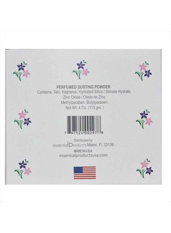 elp essential Corlys Dusting Powder for Women and Children with Puff 4 Oz - Image 3