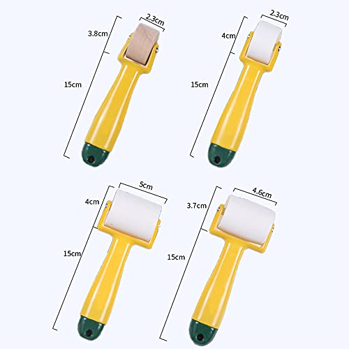 vingol 1 Piece Quilting Seam Roller Sewing Seam Roller Wallpaper Roller with Easy to Grip Handle for Quilting Sewing (#3) - Image 3