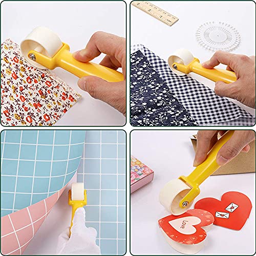vingol 1 Piece Quilting Seam Roller Sewing Seam Roller Wallpaper Roller with Easy to Grip Handle for Quilting Sewing (#3) - Image 5