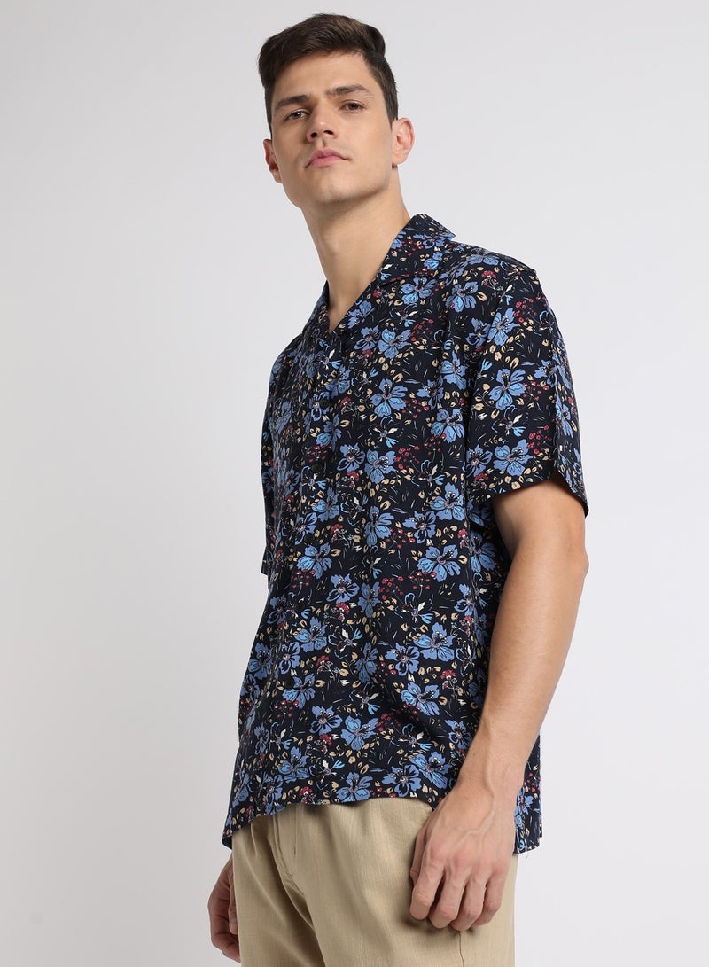 Dennis Lingo Multicolor Relaxed Fit Shirt for Men - Rayon - Image 2